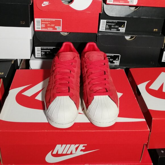 'RARE" ADIDAS SUPERSTAR 80s "SCARLETT"FIT WOMEN'S US SIZE 6.5 MINT CONDIT NO BOX - Picture 8 of 9